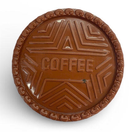 Lót Ly Nhựa Dẻo Nâu