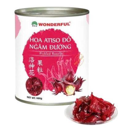 Hoa Atiso Đỏ Ngâm Đường Wonderful (950g)