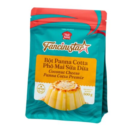Bột Panna Cotta Phô Mai Sữa Dừa Fancinistar (500 g)