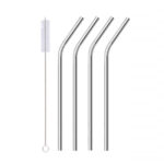 set 4 ong hut inox, 1 co rua