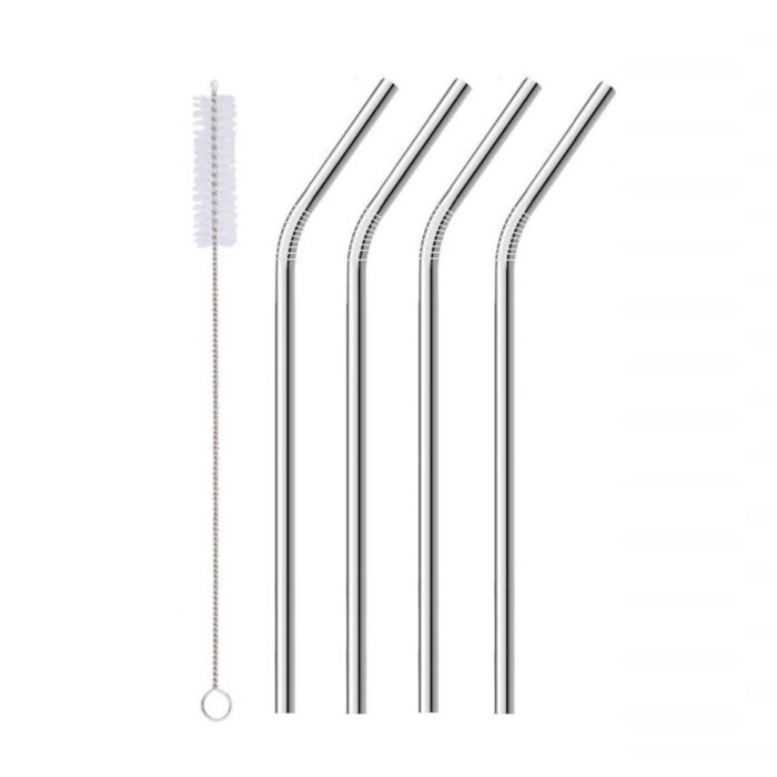 set 4 ong hut inox, 1 co rua