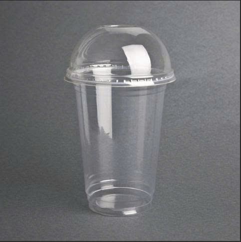 ly nhua nap cau 1000ml Ly Nhựa Take Away Nắp Cầu (1000ml) - Ảnh 1
