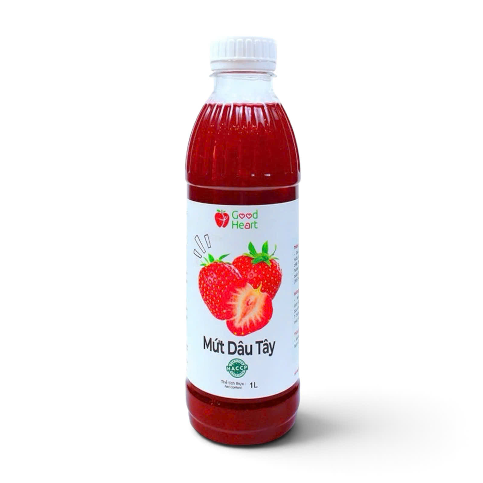 mut dau Mứt Dâu Tây GoodHeart (1L) - Ảnh 1