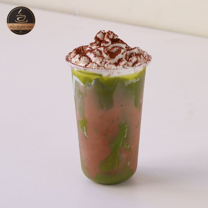 Matcha Sô Cô La Lúa Mạch với lớp phủ Sô Cô La Matcha hấp dẫn