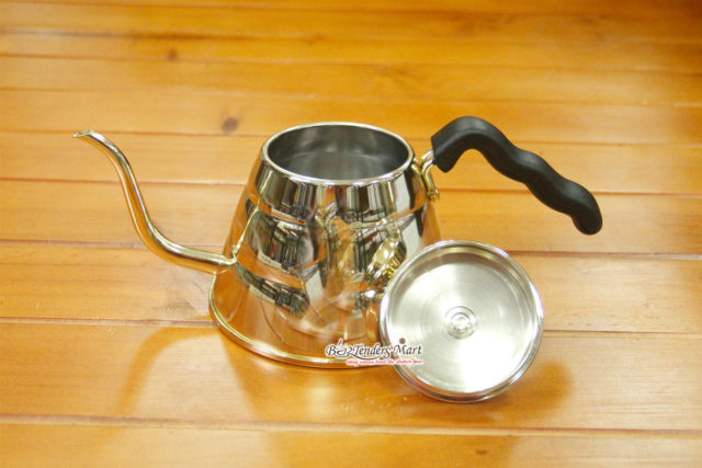 Bình Đun Nước Coffee Pot 800ml Màu Vàng