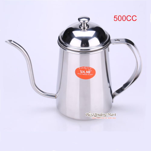 Bình Đun Nước Quai Đôi Drip Kettle Yami 500cc