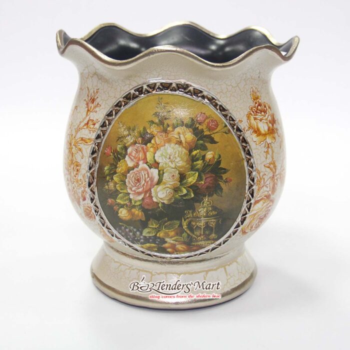 Bình Hoa Vintage Cổ Điển Màu Trắng TTA28020 Bình Hoa Vintage Cổ Điển Màu Trắng TTA28020