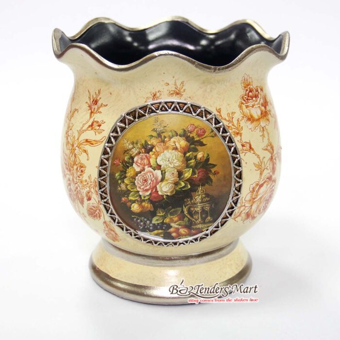 Bình Hoa Vintage Cổ Điển Màu Vàng TTA29020 Bình Hoa Vintage Cổ Điển Màu Vàng TTA29020