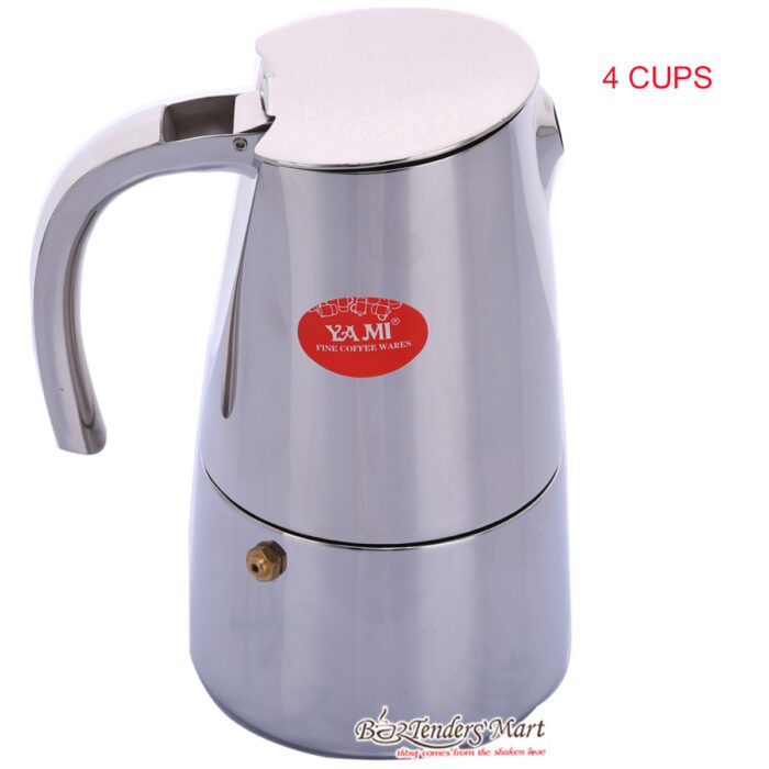 Bình Pha Cafe Moka Pot 4 Cups YM6010 Bình Pha Cafe Moka Pot 4 Cups YM6010