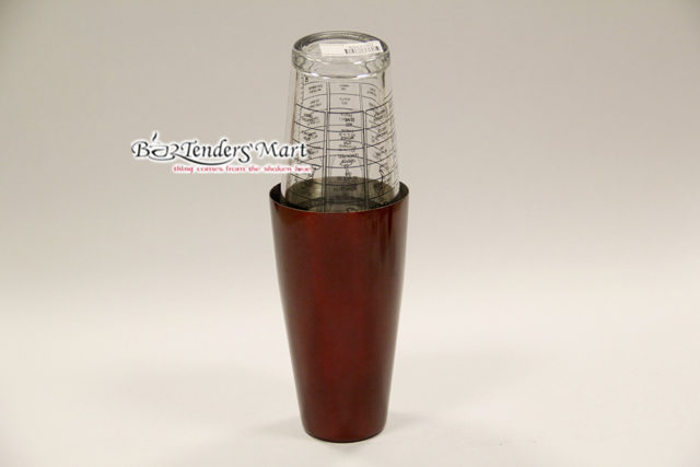 Bộ Dụng Cụ Lắc DC3358 - Boston Cocktail Shaker with Recipe Mixing Glass 04