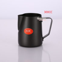 Ca Đánh Sữa YaMi 300ml Màu Đen - Teflon milk pitcher