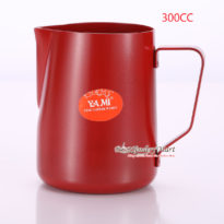 Ca Đánh Sữa YaMi 300ml Màu Đỏ - Teflon milk pitcher