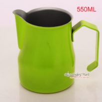 Ca Đánh Sữa YaMi 550ml Màu Xanh – Teflon Milk Jug