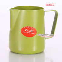 Ca Đánh Sữa YaMi 600ml Màu Xanh - Teflon milk pitcher