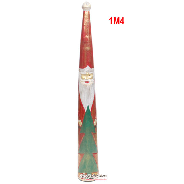 Cây Hình Mũ Ông Già Noel Bằng Gỗ 1M4