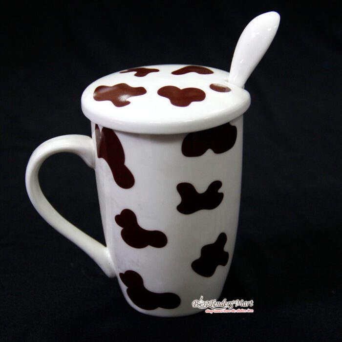 Ly Sứ Bò Sữa Màu Nâu LS265869 Ly Sứ Bò Sữa Màu Nâu LS265869