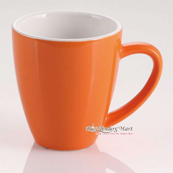 Ly Cafe Sứ 350cc YAMI Màu cAM Ly Cafe Sứ 350cc YAMI Màu cAM