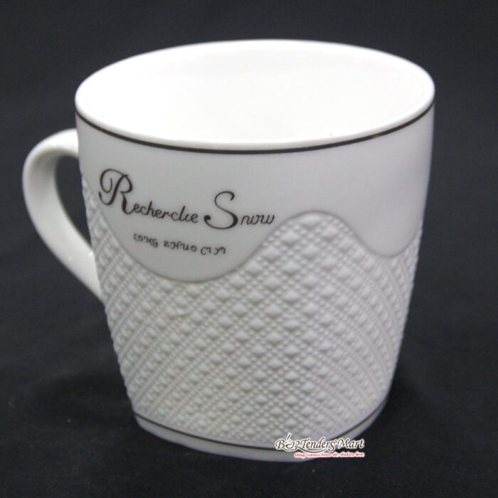 Ly Sứ Sần Màu Trắng Ly Sứ Sần Màu Trắng