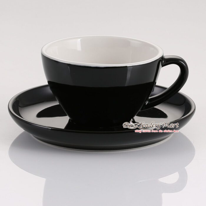 tách sứ cappuccino yami màu đen tách sứ cappuccino yami màu đen